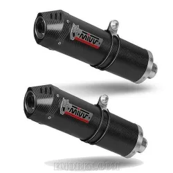 Escapes MIVV Kawasaki Z1000 2007-2009 Oval Carbono copa Carbono K.020.LEC - vista 1 Escapes MIVV Kawasaki Z1000 2007-2009 Oval Carbono copa Carbono K.020.LEC - vista 1
