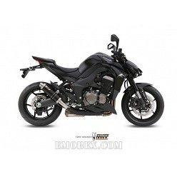 Escapes MIVV Kawasaki Z1000 2014-2020 GP Steel Black K.039.LXB - vista 1