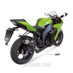 Escape MIVV Kawasaki ZX-10R 2008-2010 GP Carbono K.021.L2S - vista 2 Escape MIVV Kawasaki ZX-10R 2008-2010 GP Carbono K.021.L2S - vista 2