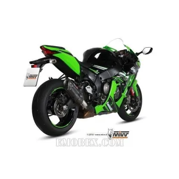 Escape MIVV Kawasaki ZX-10R 2016-2021 Suono Steel Black - vista 2