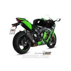 Escape MIVV Kawasaki ZX-10R 2016-2021 Suono Steel Black - vista 2