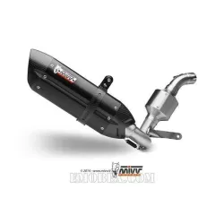 Escape completo MIVV KTM Duke 390 2013-2016 Suono Steel Black KT.012.L9 - vista 1