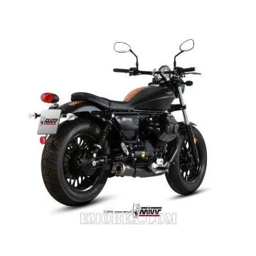 Escapes MIVV Moto Guzzi V9 Ghibli Inox Black M.011.LGB - vista 2