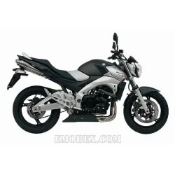 Escapes MIVV Suzuki GSR 600 2006-2010 X-Cone Inox US.020.LC1 - vista 1 Escapes MIVV Suzuki GSR 600 2006-2010 X-Cone Inox US.020.LC1 - vista 1