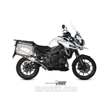 Escape MIVV Triumph Tiger 1200 Explorer 2016-2020 Speed Edge Inox - vista 1