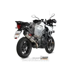 Escape MIVV Triumph Tiger 1200 Explorer 2016-2020 Speed Edge Inox - vista 2