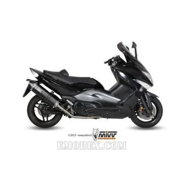 Escape completo MIVV Yamaha Tmax 500 2008-2011 Speed Edge Steel Black Y.035.LRB - vista 1