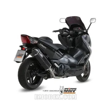 Escape completo MIVV Yamaha Tmax 500 2008-2011 Speed Edge Steel Black Y.035.LRB - vista 2