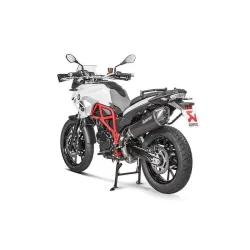 Escape Akrapovic BMW F700 GS 2013-2017 Titanio copa Carbono S-B8SO6-HZAABL - vista 2