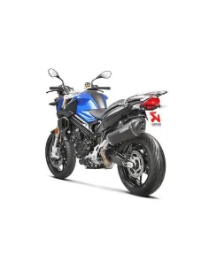 Escape Akrapovic BMW F 800 R 2017-2020 Titanio copa Carbono S-B8SO7-HZAABL - vista 1 2