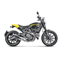 Escapes Akrapovic Ducati Scrambler 2015-2016 Titanio S-D8SO4-CUBTBL - vista 1