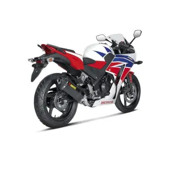 Escape Akrapovic Honda CBR 300 R 2014-2016 Carbono copa Carbono S-H3SO3-RC - vista 2