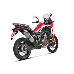 Escape Akrapovic Honda CRF 1000 Africa Twin 2016-2019 Titanio - vista 2