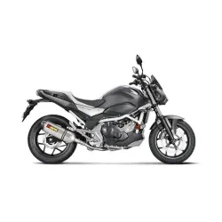 Escape Akrapovic Honda NC 700 S 2012-2017 Titanio copa Carbono S-H7SO2-HRT - vista 1
