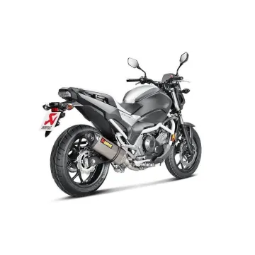 Escape Akrapovic Honda NC 750 S 2012-2020 Titanio copa Carbono - vista 2
