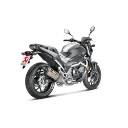 Escape Akrapovic Honda NC 750 S 2012-2020 Titanio copa Carbono - vista 2