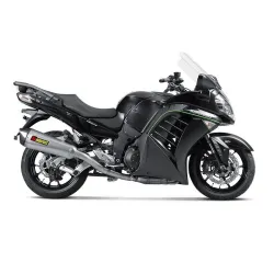 Escape Akrapovic Kawasaki GTR 1400 2008-2017 Titanio copa Carbono S-K14SO5-HZAAT - vista 3
