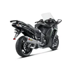 Escape Akrapovic Kawasaki GTR 1400 2008-2017 Titanio copa Carbono S-K14SO5-HZAAT - vista 2