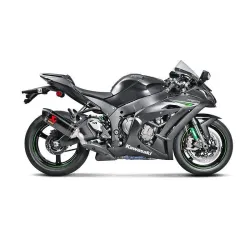 Escape Akrapovic Kawasaki Ninja ZX-10R 2016-2018 Carbono copa Carbono - vista 1