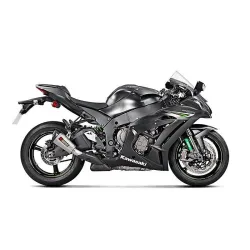 Escape Akrapovic Kawasaki Ninja ZX-10R 2016-2018 Titanio copa Carbono - vista 1