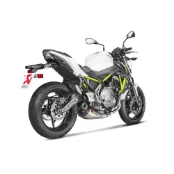 Escape Akrapovic Kawasaki Z650 2017-2020 Titanio copa Carbono S-K6R8-HEGEH - vista 2