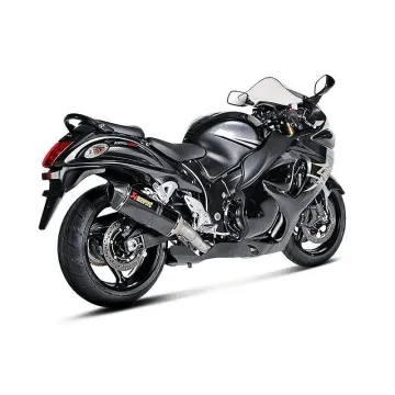 Escape completo Akrapovic Suzuki GSX-R 1300 Hayabusa 2008-2016 Carbono copa Carbono S-S13R2-RC - vista 2