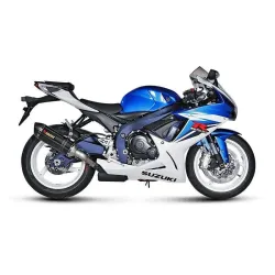 Escape Akrapovic Suzuki GSX-R 600 2011-2016 Carbono copa Carbono S-S6SO8-HZC - vista 1
