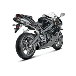 Escape Akrapovic Triumph Daytona 675 2006-2008 Titanio copa Carbono S-T675SO3-HACT - vista 2