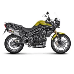 Escape Akrapovic Triumph Tiger 800 2011-2016 Titanio copa Carbono S-T800SO1-HZAAT - vista 1