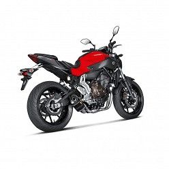 Escape completo Akrapovic Yamaha MT07 2014-2020 Carbono copa Carbono S-Y7R2-AFC - vista 2