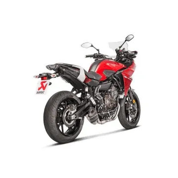 Escape completo Akrapovic Yamaha Tracer 700 2016-2019 Carbono copa Carbono - vista 2