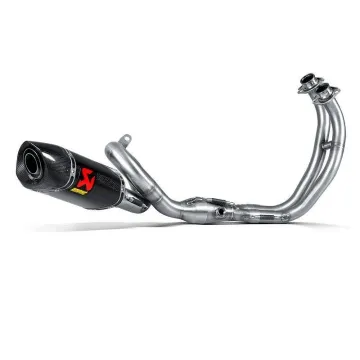 Escape completo Akrapovic Yamaha Tracer 700 2016-2019 Carbono copa Carbono - vista 3