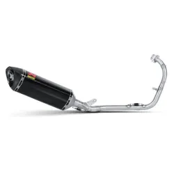 Escape completo Akrapovic Yamaha YZF-R 125 2008-2013 Carbono copa Carbono S-Y125R1-ZC - vista 1