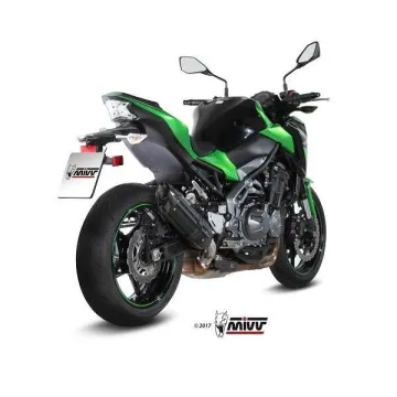 Escape Kawasaki Z900 2017-2019 MIVV Suono Steel Black - vista 2
