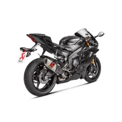 Escape Akrapovic Yamaha R6 2017-2020 Titanio S-Y6SO12-HAPT - vista 2 Escape Akrapovic Yamaha R6 2017-2020 Titanio S-Y6SO12-HAPT - vista 2