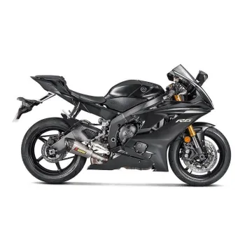 Escape Akrapovic Yamaha R6 2017-2020 Titanio copa Carbono S-Y6SO9-ASZ - vista 2