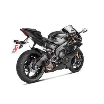 Escape Akrapovic Yamaha R6 2017-2020 Titanio copa Carbono S-Y6SO9-ASZ - vista 3