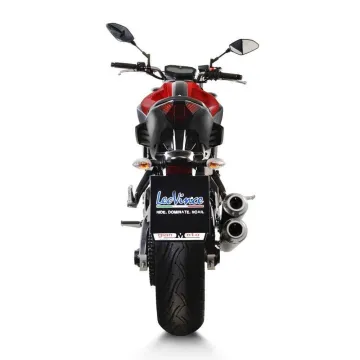 Escape completo Leovince GP Duals Yamaha MT07 2014-2020 - vista 3