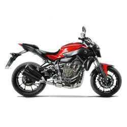 Escape completo Leovince GP Duals Yamaha MT07 2014-2020 - vista 1 Escape completo Leovince GP Duals Yamaha MT07 2014-2020 - vista 1