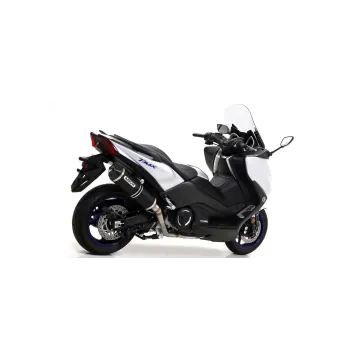 Escape completo Arrow Yamaha TMax 530 2017-2018 Racetech Aluminio Dark - vista 2