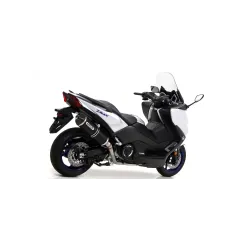 Escape completo Arrow Yamaha TMax 530 2017-2018 Racetech Aluminio Dark - vista 2