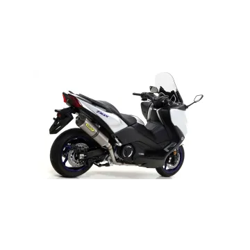 Escape completo Arrow Yamaha TMax 530 2017-2018 Racetech Titanio - vista 2