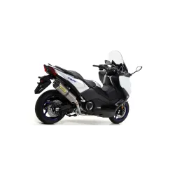 Escape completo Arrow Yamaha TMax 530 2017-2018 Racetech Titanio - vista 2