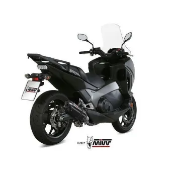 Escape Honda Integra 750 2016-2020 MIVV Oval Carbono - vista 2
