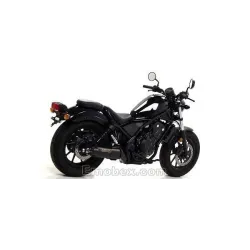 Escape Honda Rebel 500 2017-2018 Arrow Rebel Dark copa Carbono 74504RB - vista 2 Escape Honda Rebel 500 2017-2018 Arrow Rebel Dark copa Carbono 74504RB - vista 2