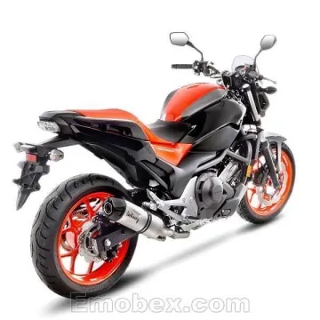 Escape Honda NC 750 2016-2020 Leovince LV One Inox - vista 2