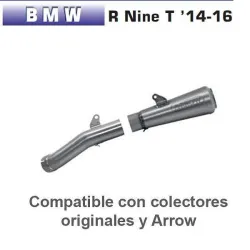 Escape BMW R nine T 2014-2016 Arrow ProRace Nichrom 71503PRI + 71635MI - vista 1