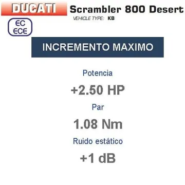 Escape Ducati Scrambler 800 Desert 2017-2018 Arrow ProRace Nichrom Dark - vista 3