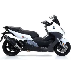 Escape BMW C 650 Sport 2016-2020 Arrow Racetech Aluminio Dark copa Carbono - vista 1