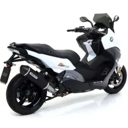 Escape BMW C 650 Sport 2016-2020 Arrow Racetech Aluminio Dark copa Carbono - vista 2